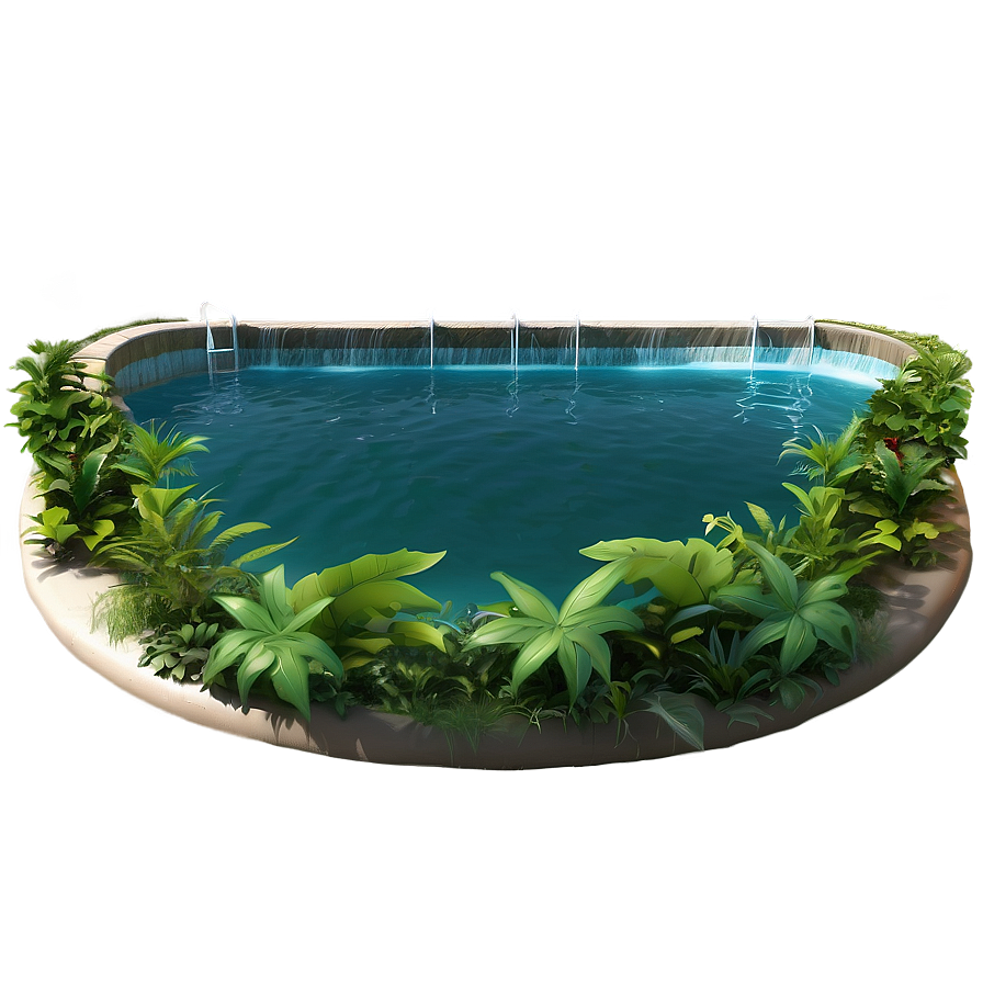 Rainforest Swimming Pool Png 71