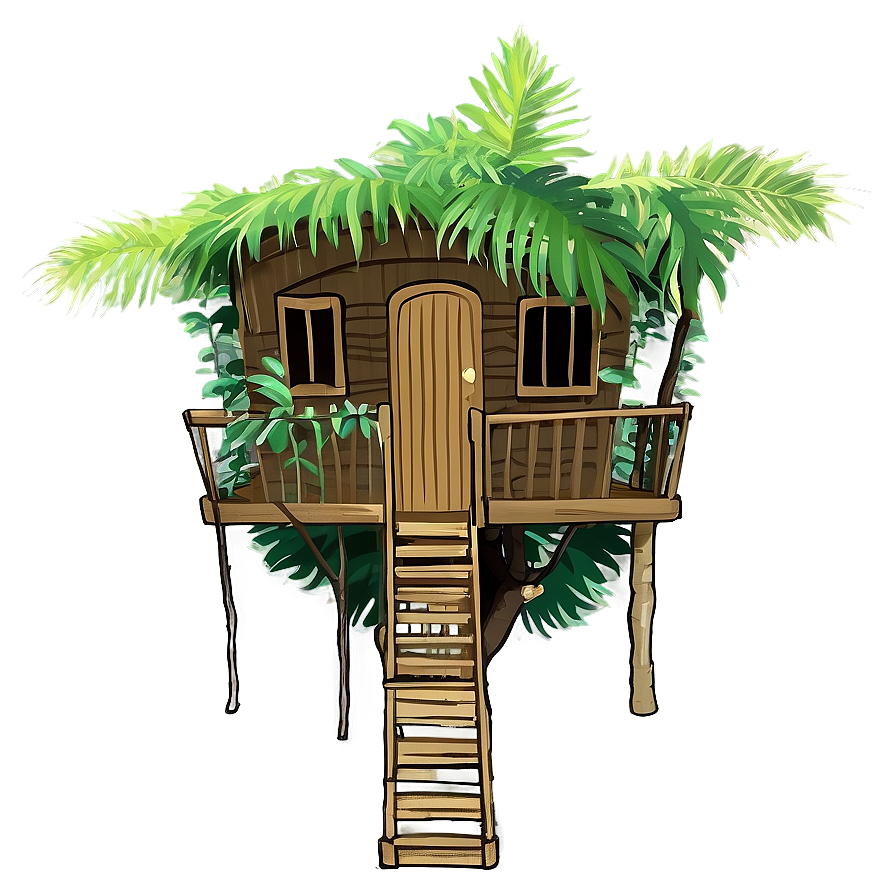 Rainforest Treehouse Png Fke59