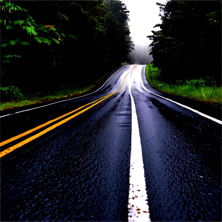 Rainy Road Png 21