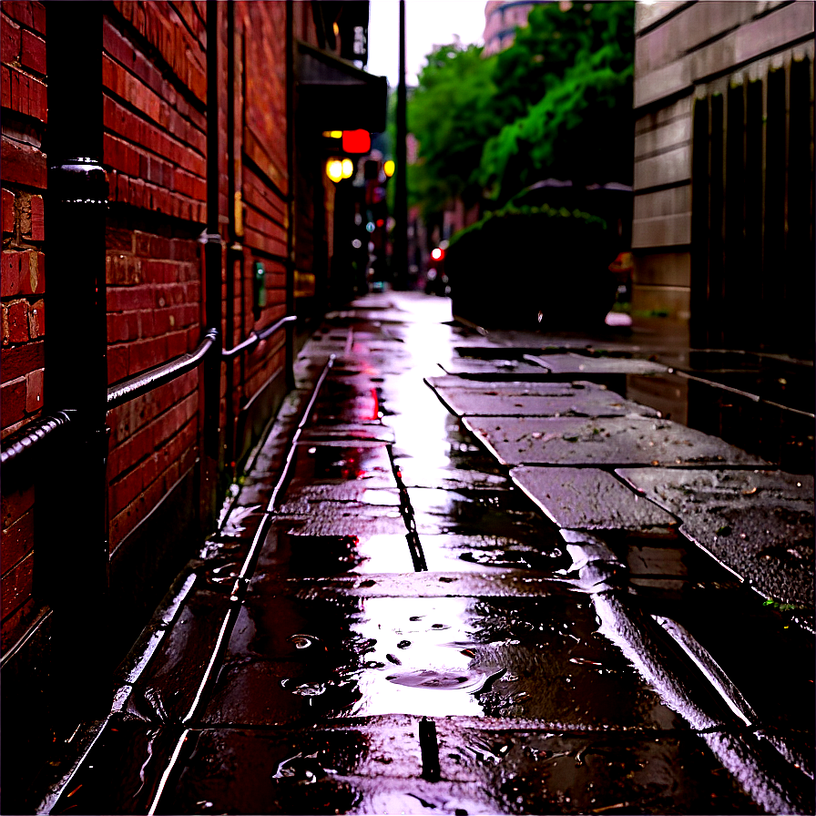 Rainy Sidewalk Png Kbt