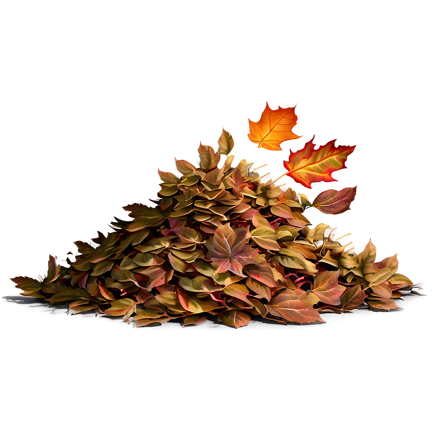 Raked Leaf Pile Png Qai43