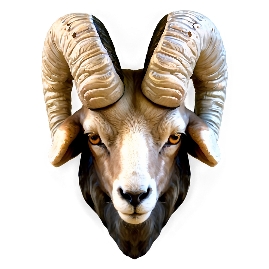 Ram Head As Zodiac Sign Aries Png Agv85