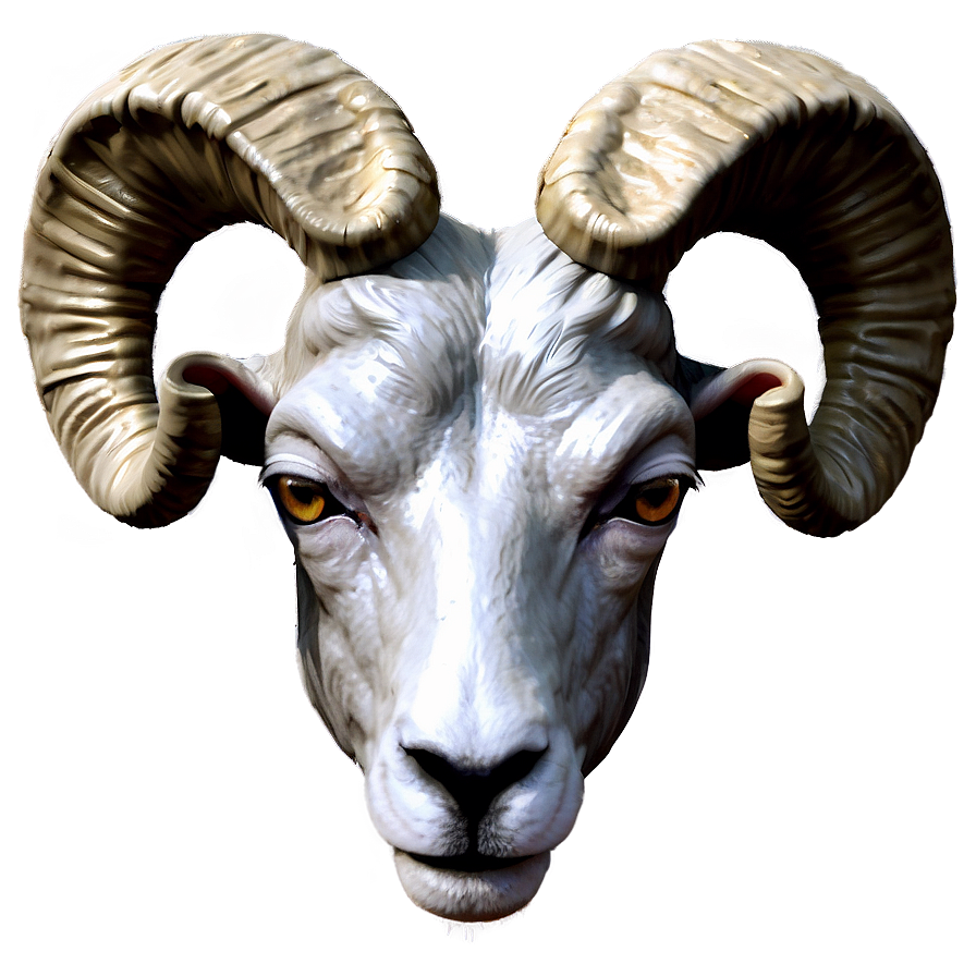 Ram Head Illustration Png Mlv