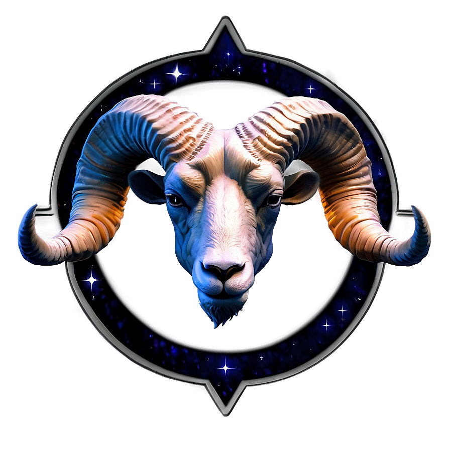 Ram Head In Space Theme Png 06292024