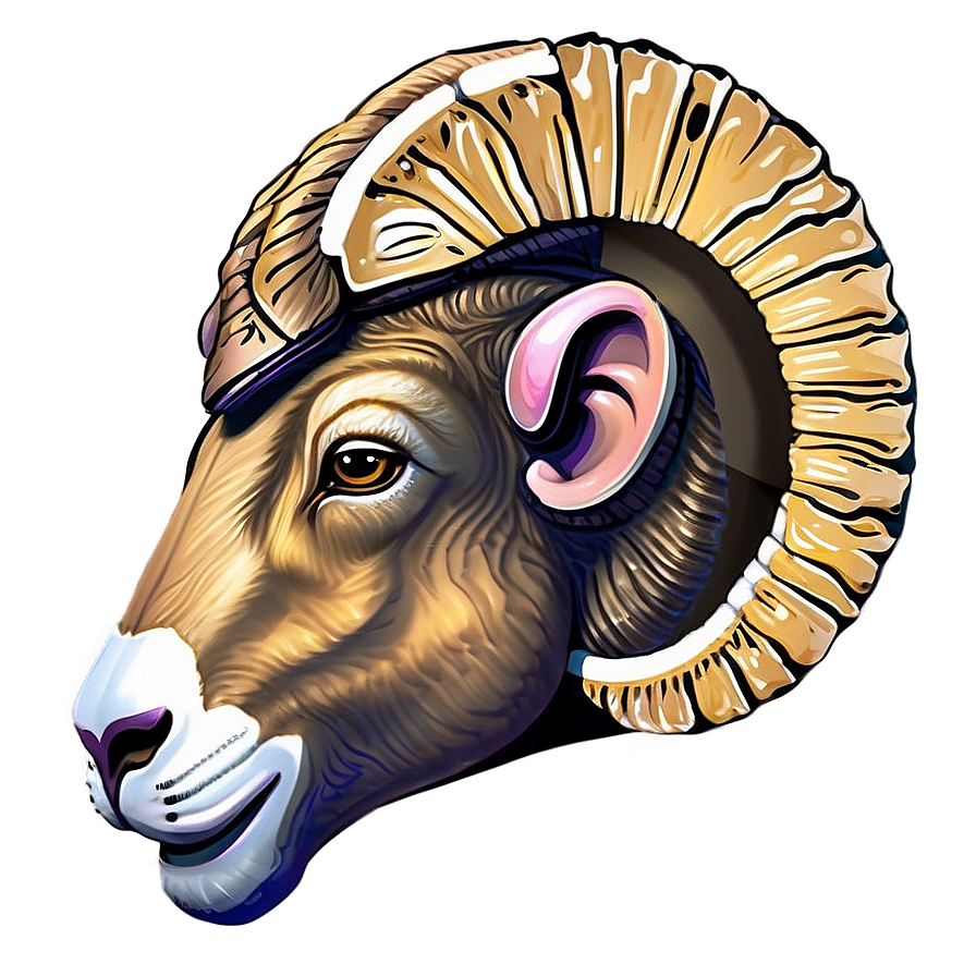 Ram Head Profile View Png Jfy