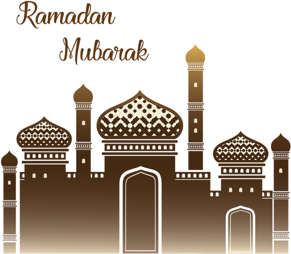 Ramadan Mubarak Mosque Graphic