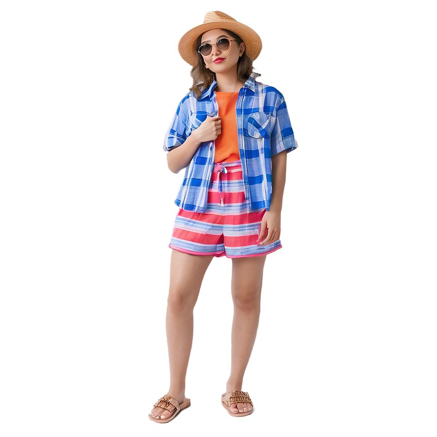 Random Person In Summer Clothes Png 87