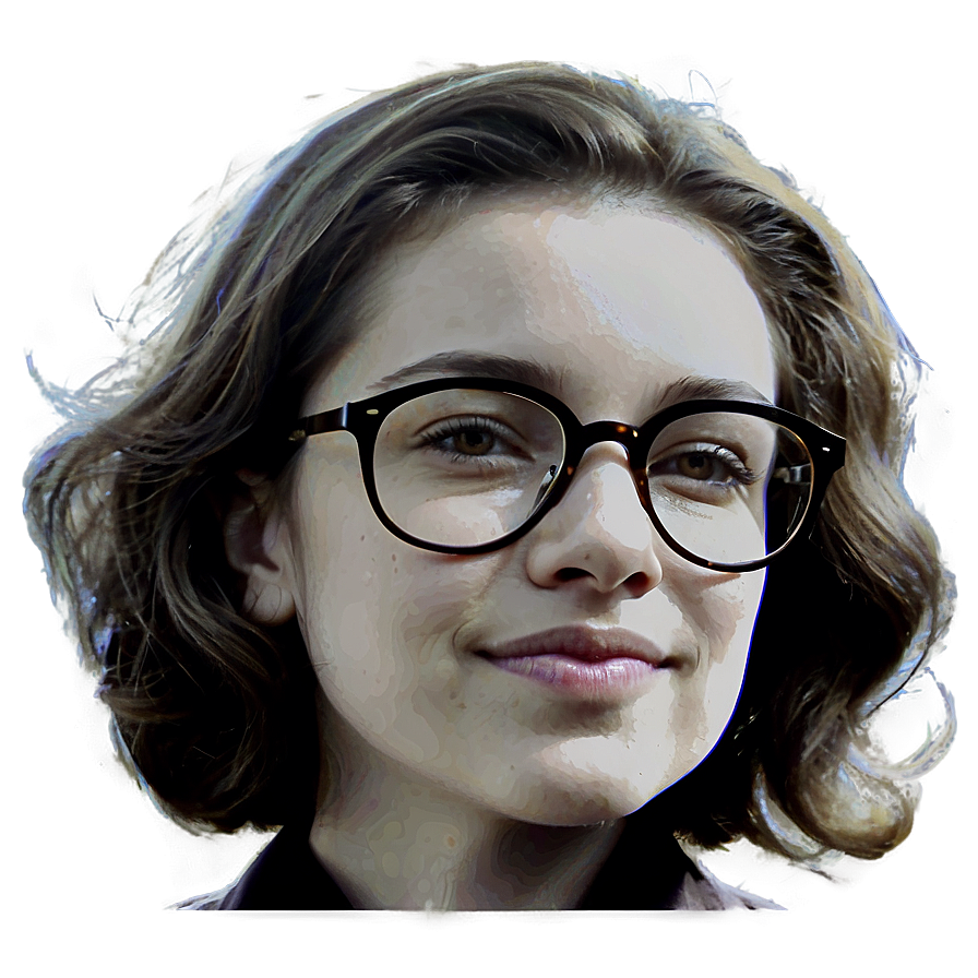 Random Person With Glasses Png Cpn