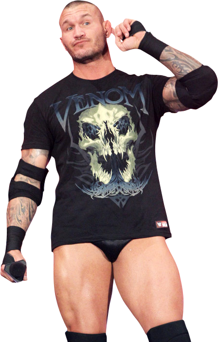 Randy Orton Venom Shirt Pose