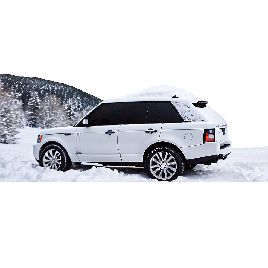 Range Rover In Snow Adventure Png 90