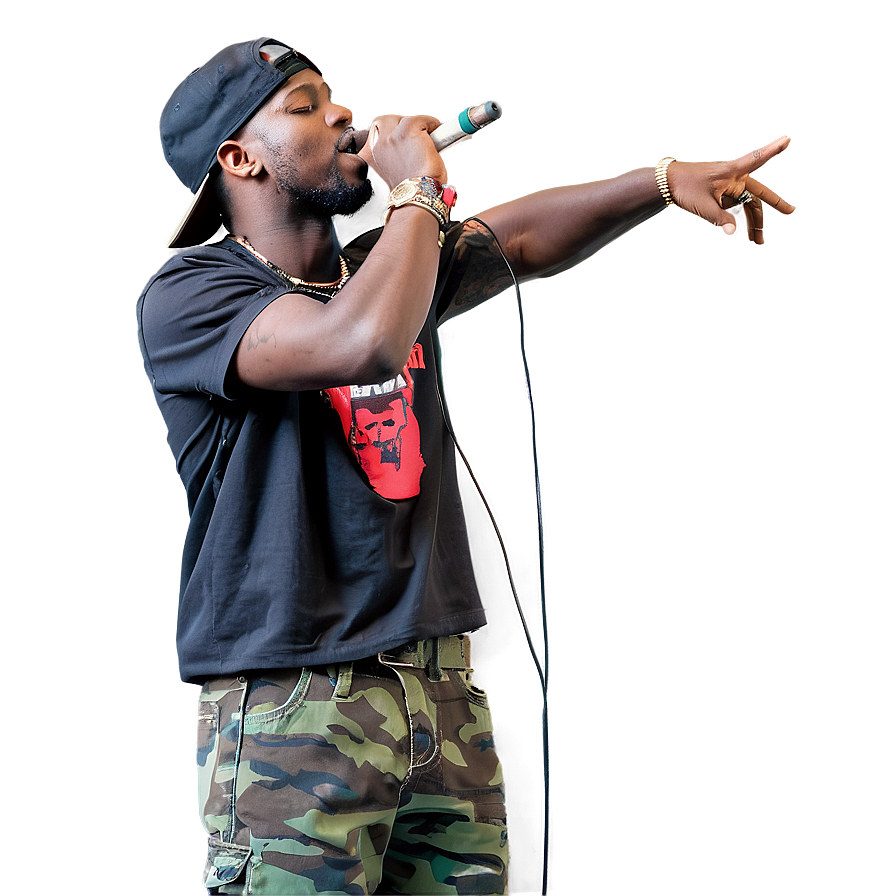 Rapper Performing Live Png 20