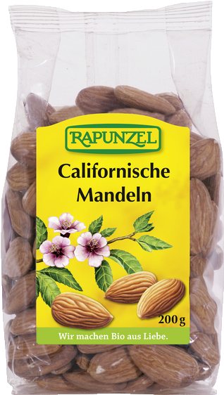 Rapunzel Californische Mandeln Packaging