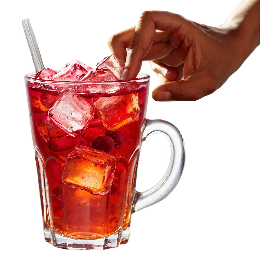 Raspberry Iced Tea Drink Png Nbe94