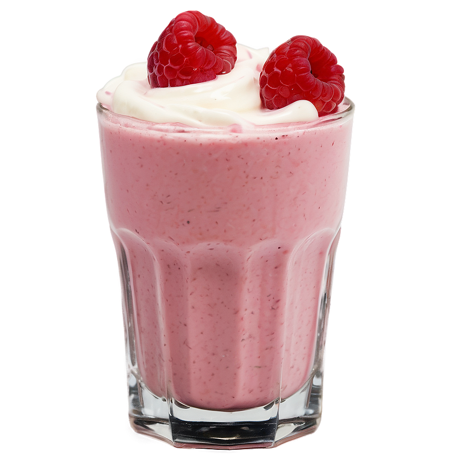 Raspberry Milkshake Png 12