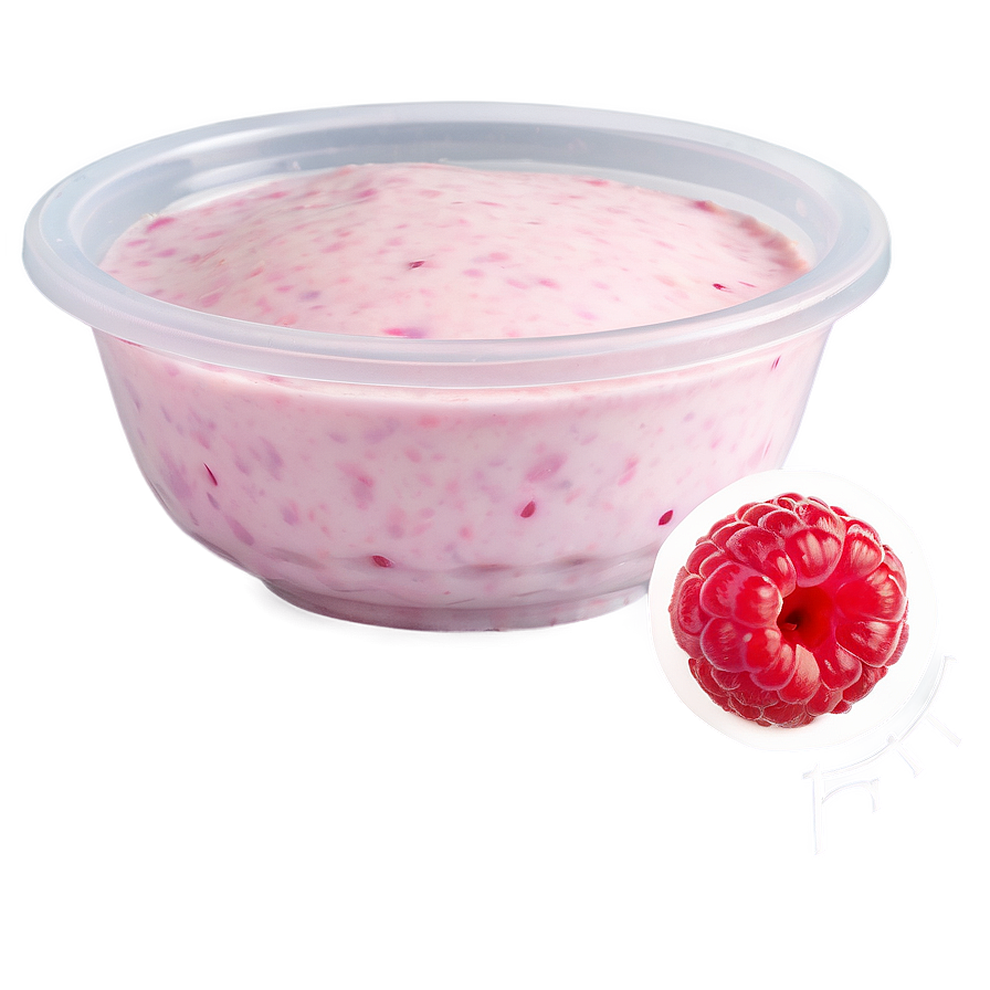 Raspberry Yogurt Png Fmu12