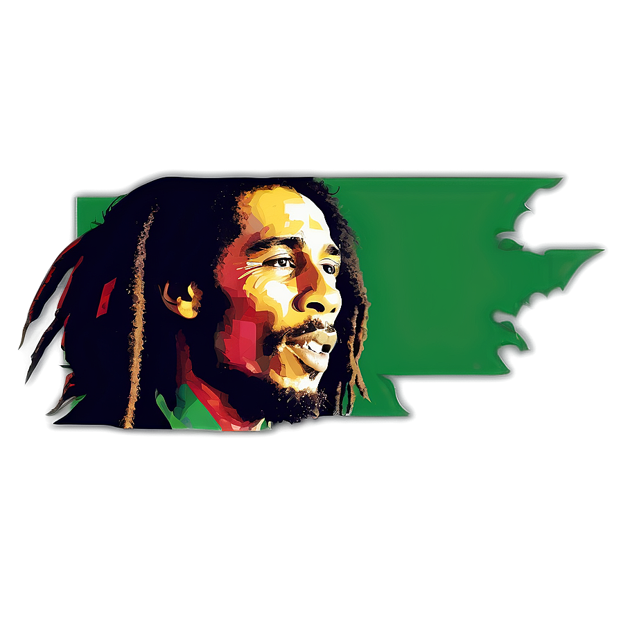 Rasta Bob Marley Png Nhf34