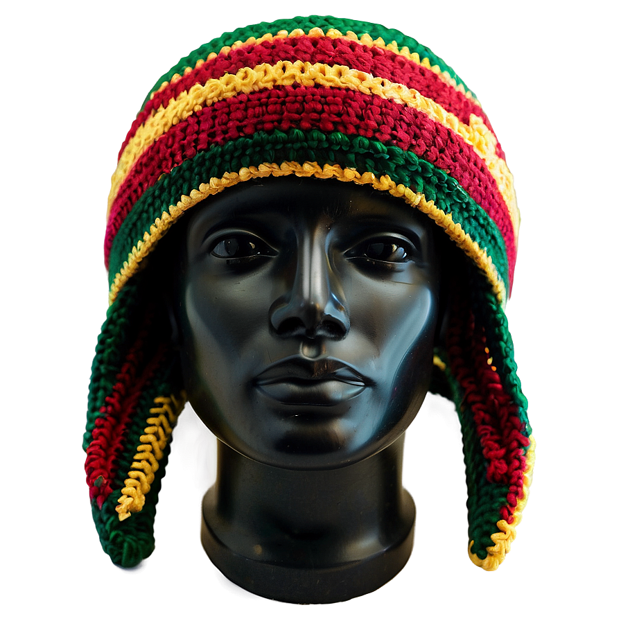 Rasta Hat In Crochet Png Msy