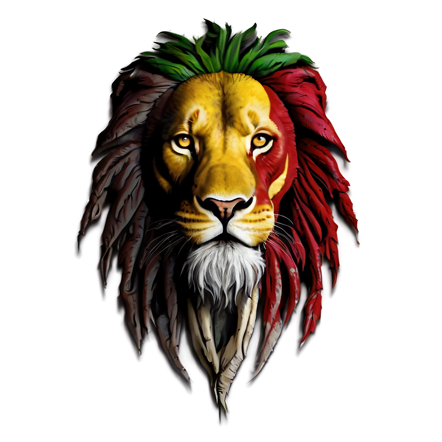 Rasta Lion Peace Symbol Png Onv