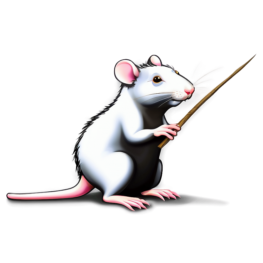 Rat Clipart Black And White Png 58