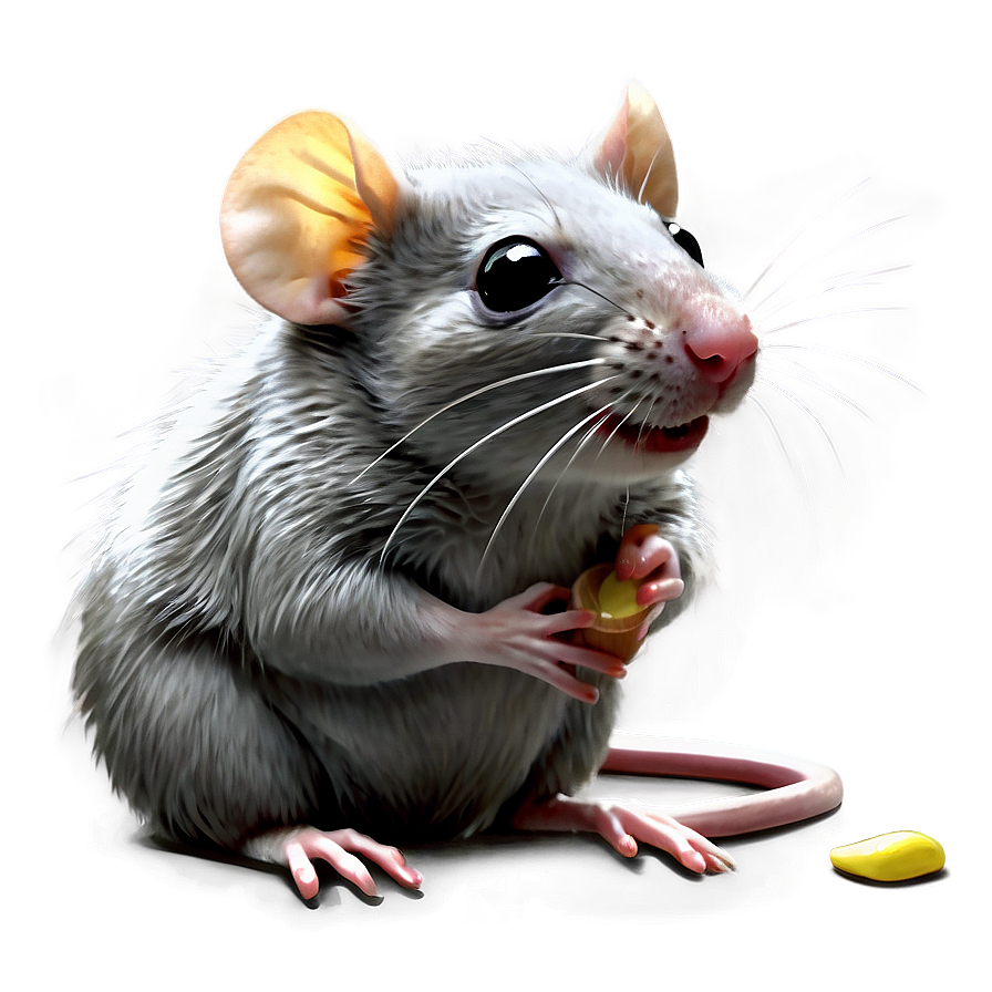 Rat Clipart Black And White Png Byy