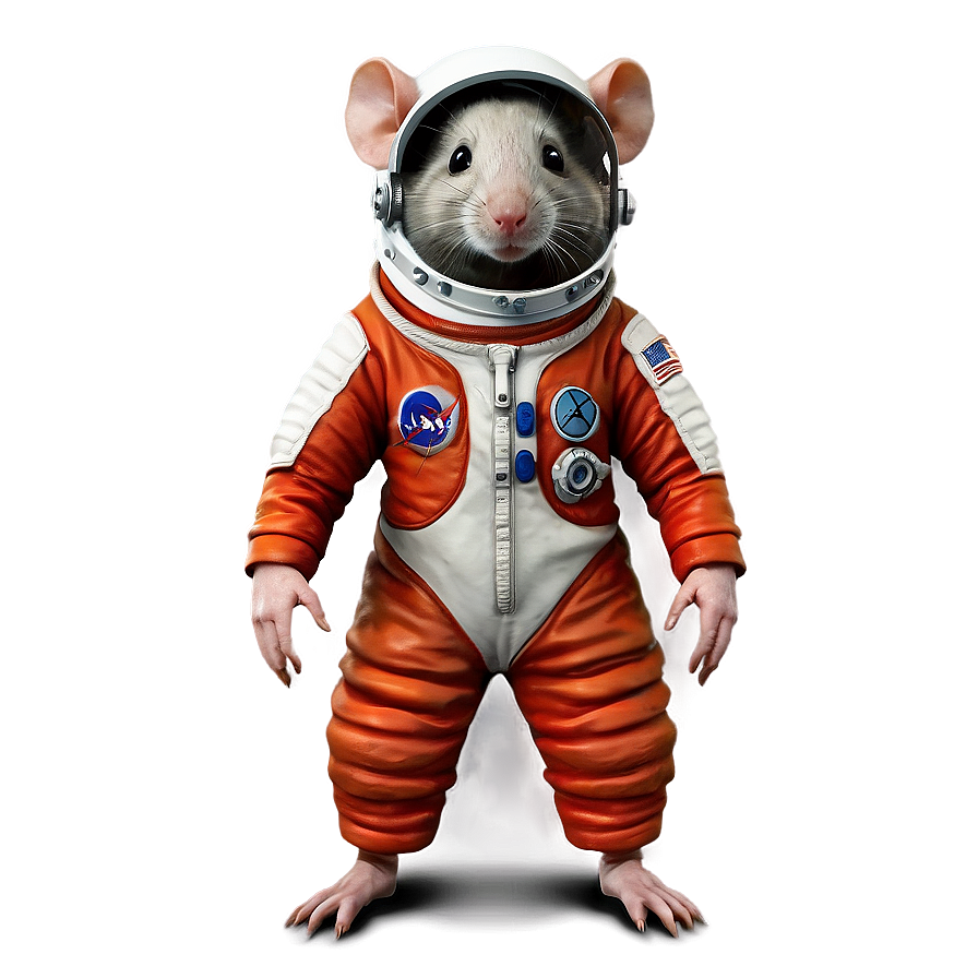 Rat In Space Suit Png 79