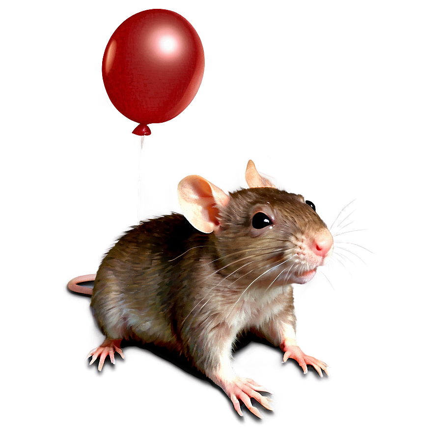 Rat With Balloon Png Uyt8