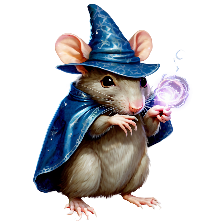 Rat Wizard Magic Png 93