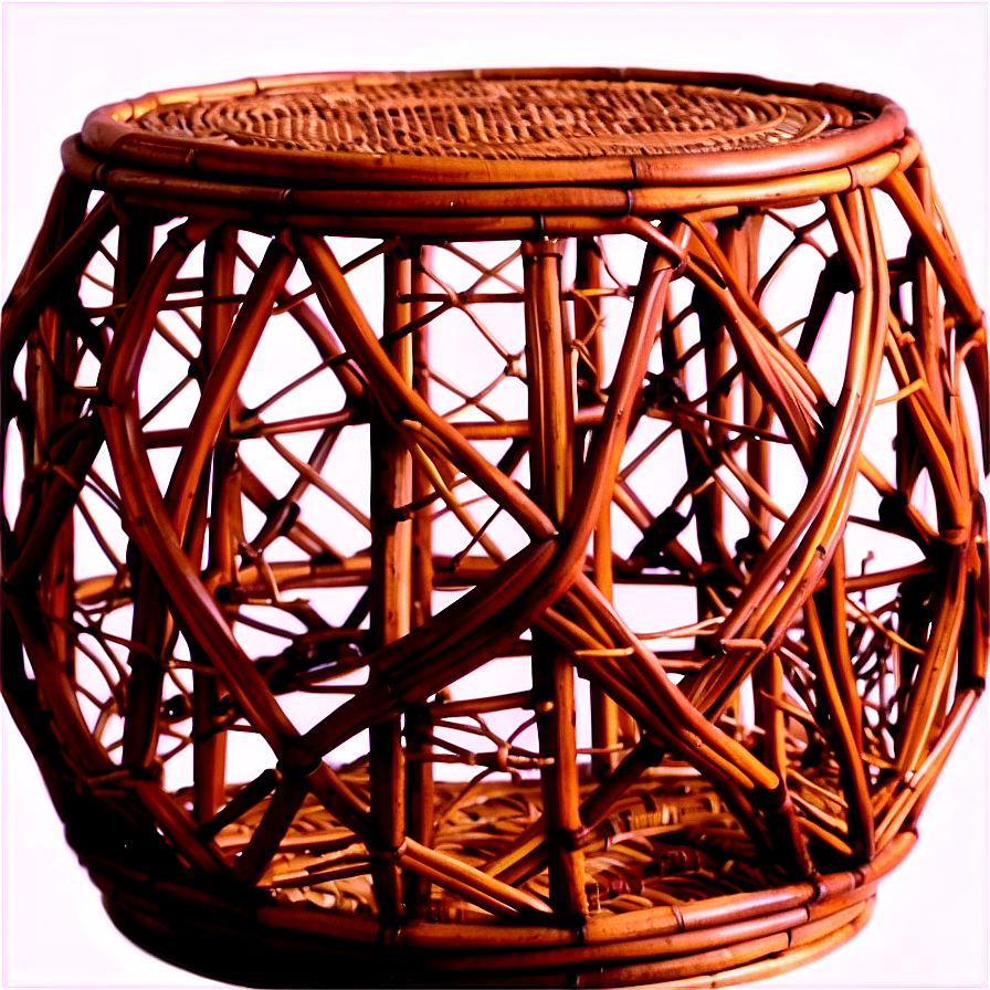 Rattan Side Table Png Uug28