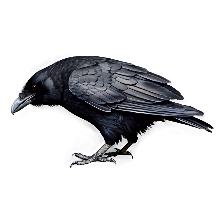 Raven Bird Black Png Slt