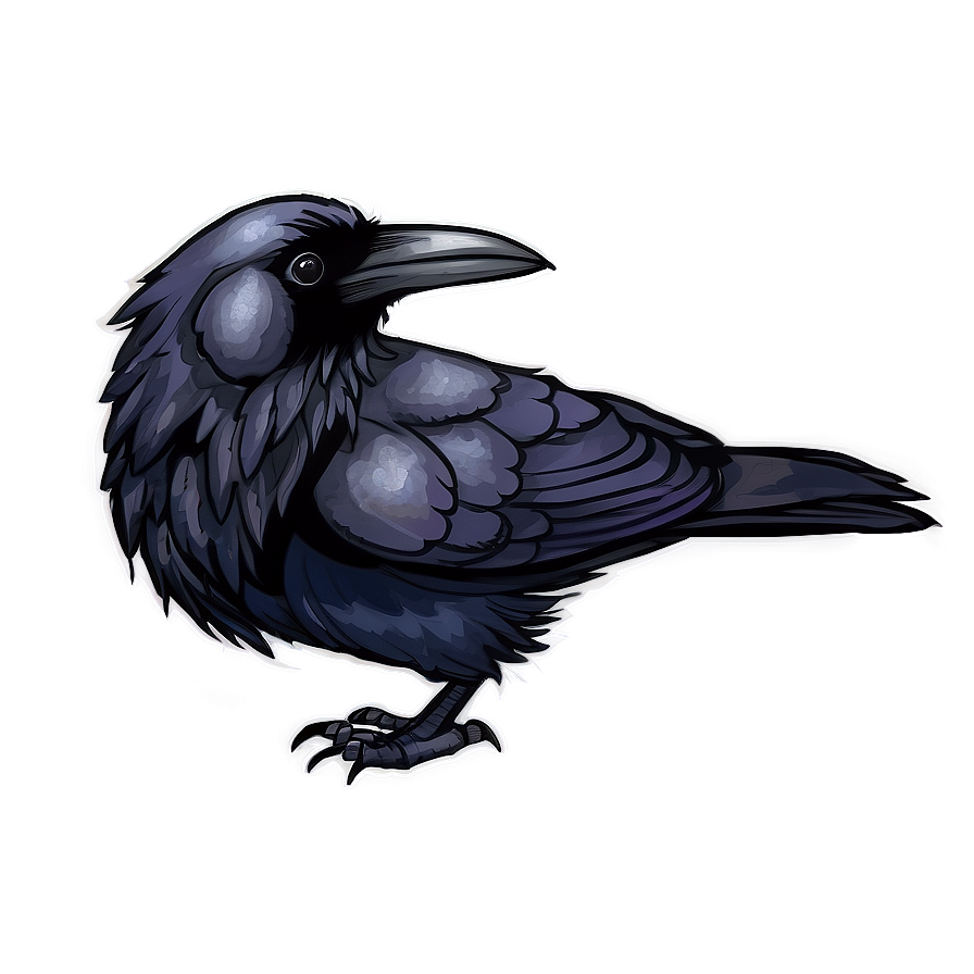 Raven Drawing Png 62