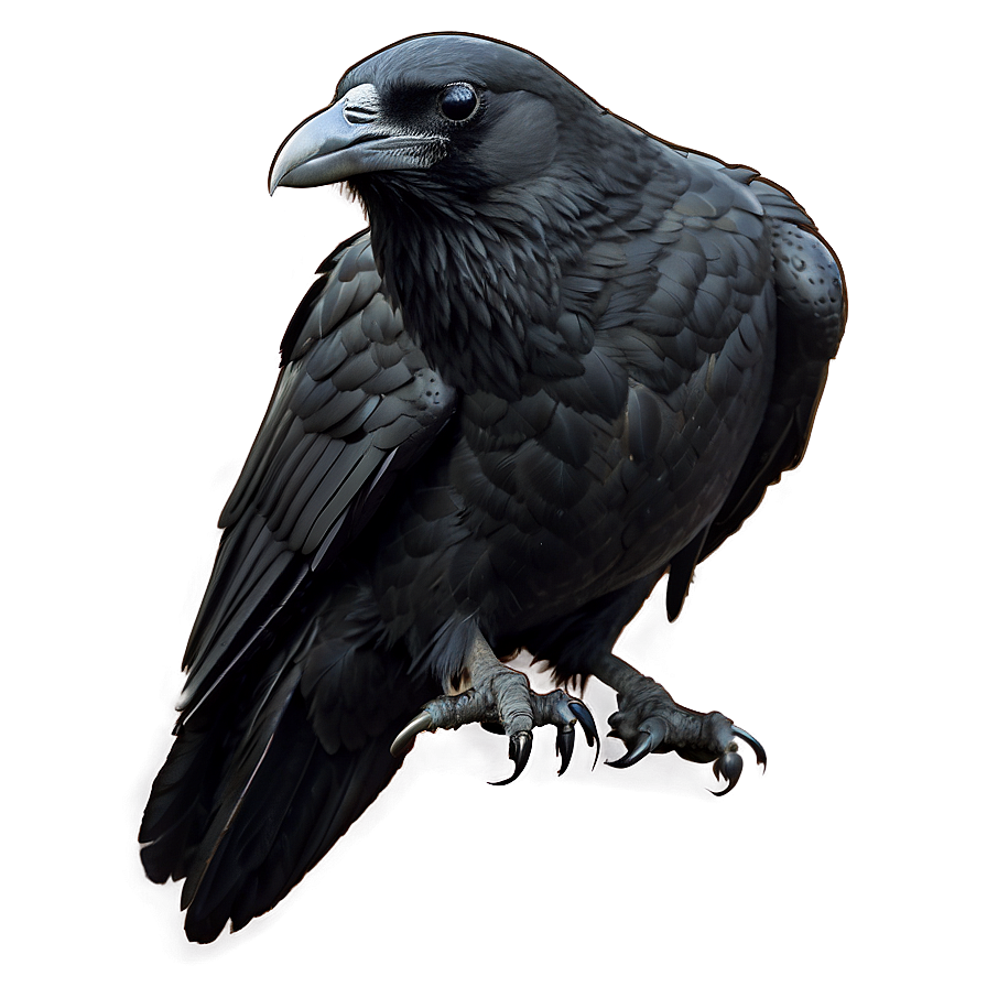 Raven In Gothic Style Png Vvm17