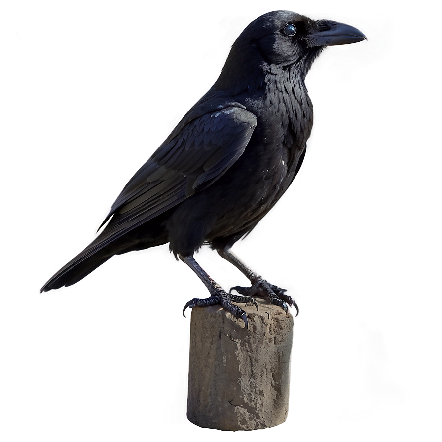 Raven Profile View Png Uyu