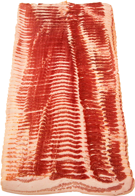 Raw Bacon Slices Texture