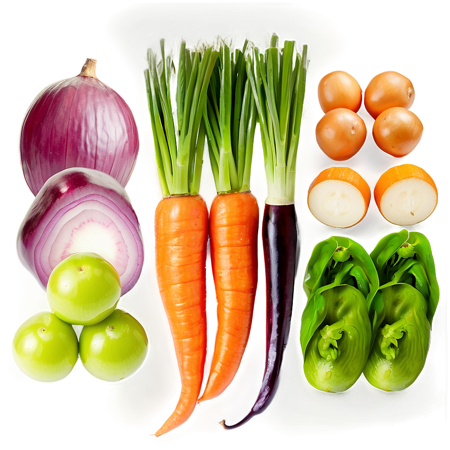 Raw Vegetables Png 05242024