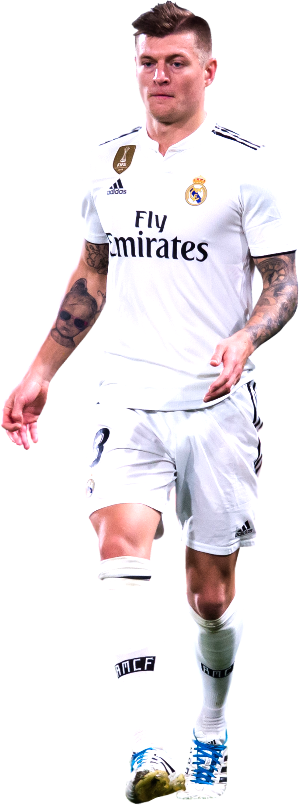 Real Madrid Playerin White Kit