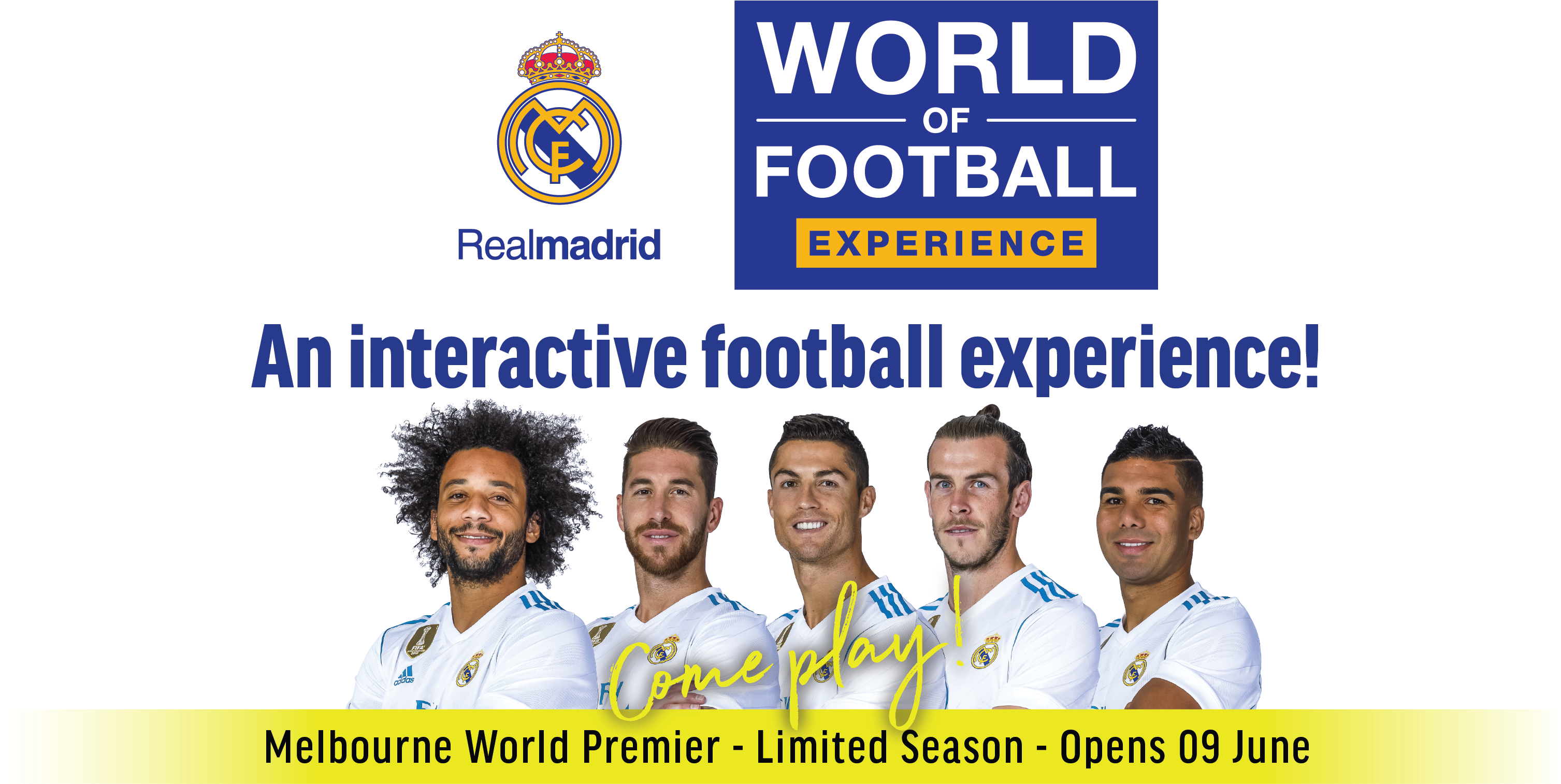 Real Madrid Worldof Football Experience Melbourne Premier