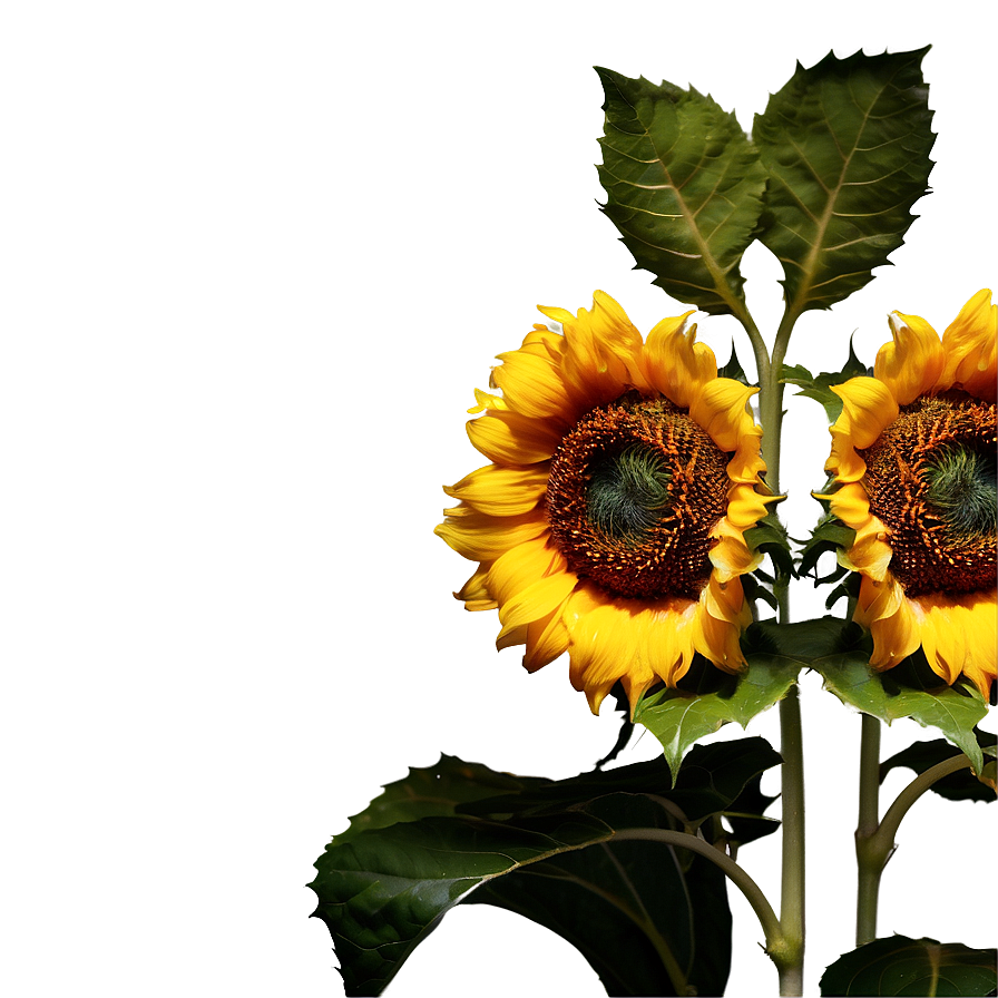 Real Sunflower Transparent Png 05262024