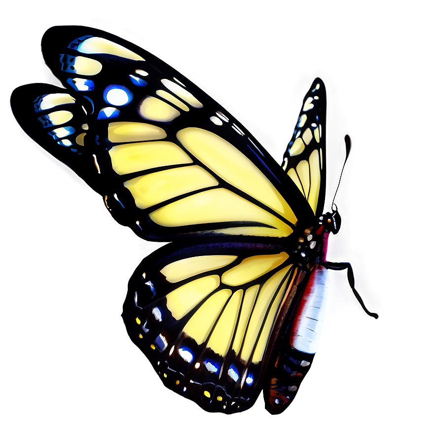 Realistic 3d Butterfly Image Png 06292024