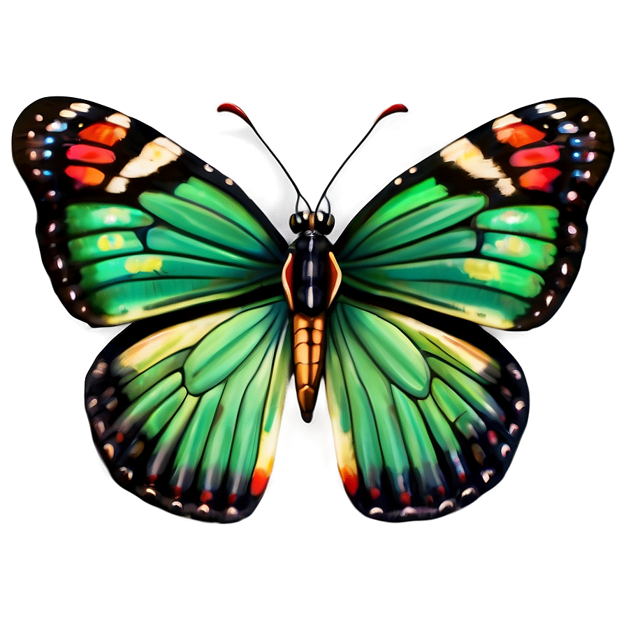 Realistic 3d Butterfly Image Png 27