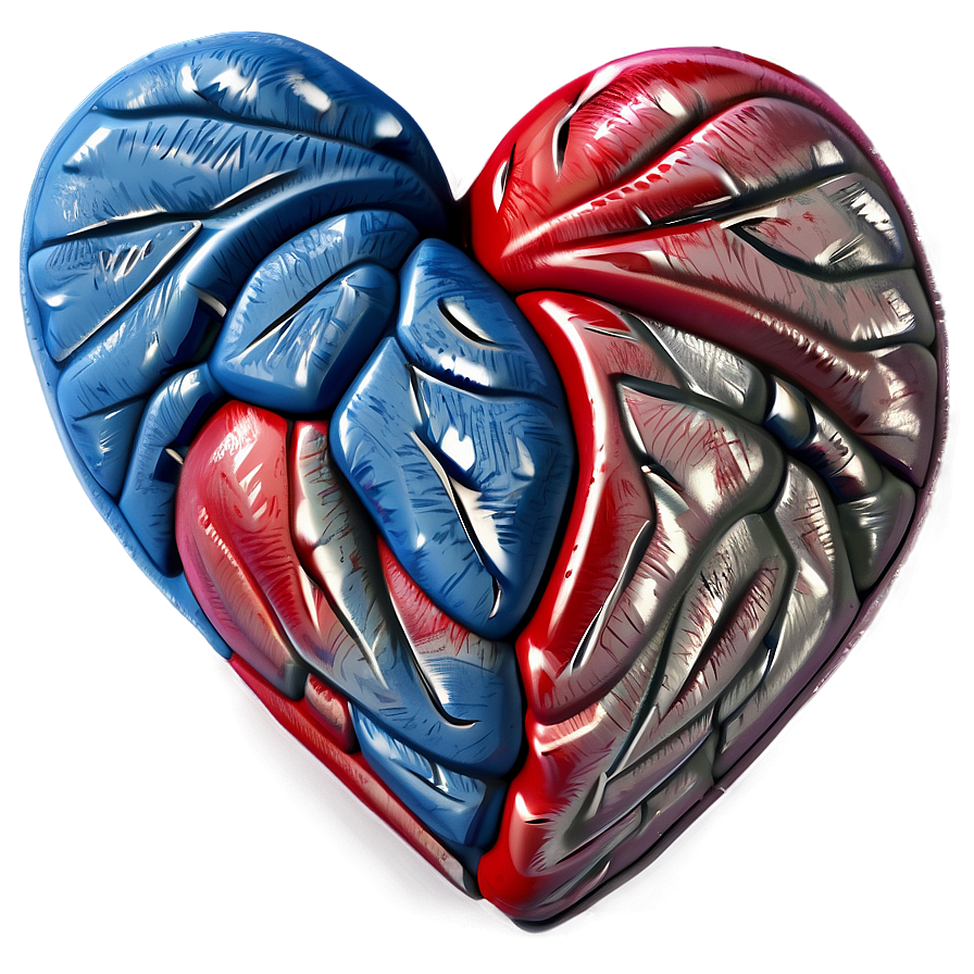 Realistic 3d Heart Png Jaq