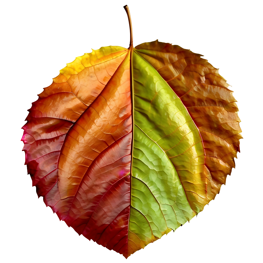 Realistic Autumn Leaf Png 72