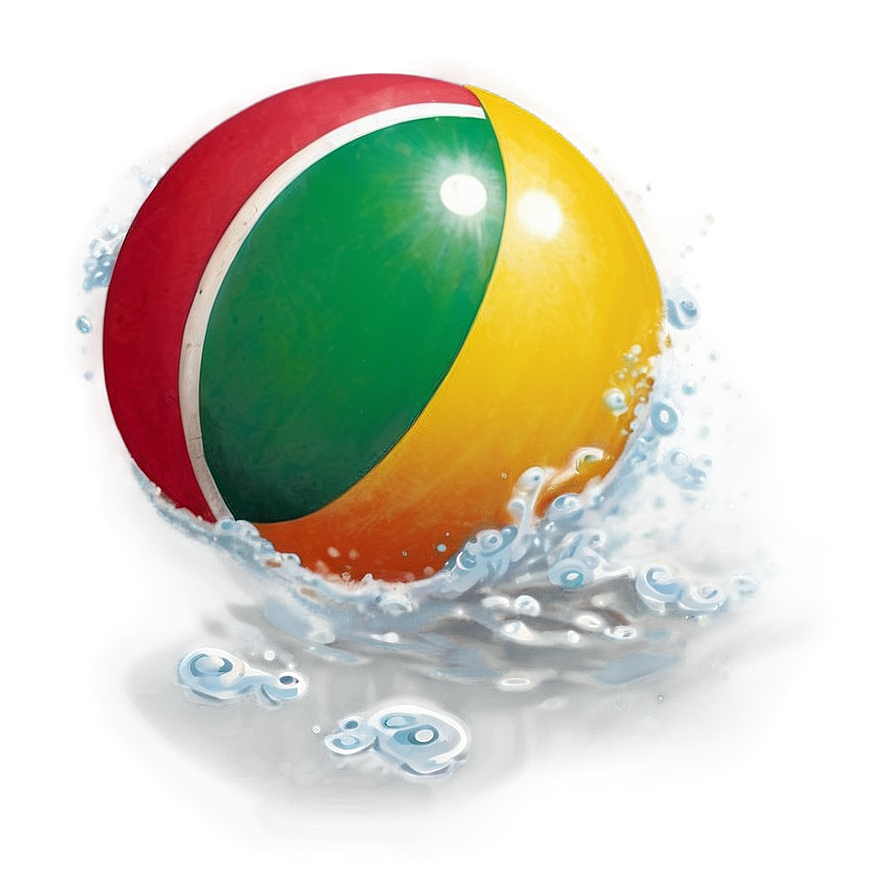 Realistic Beach Ball Png Eyv