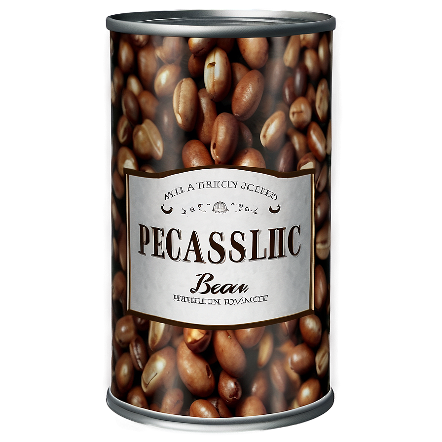 Realistic Bean Can Png Ilk