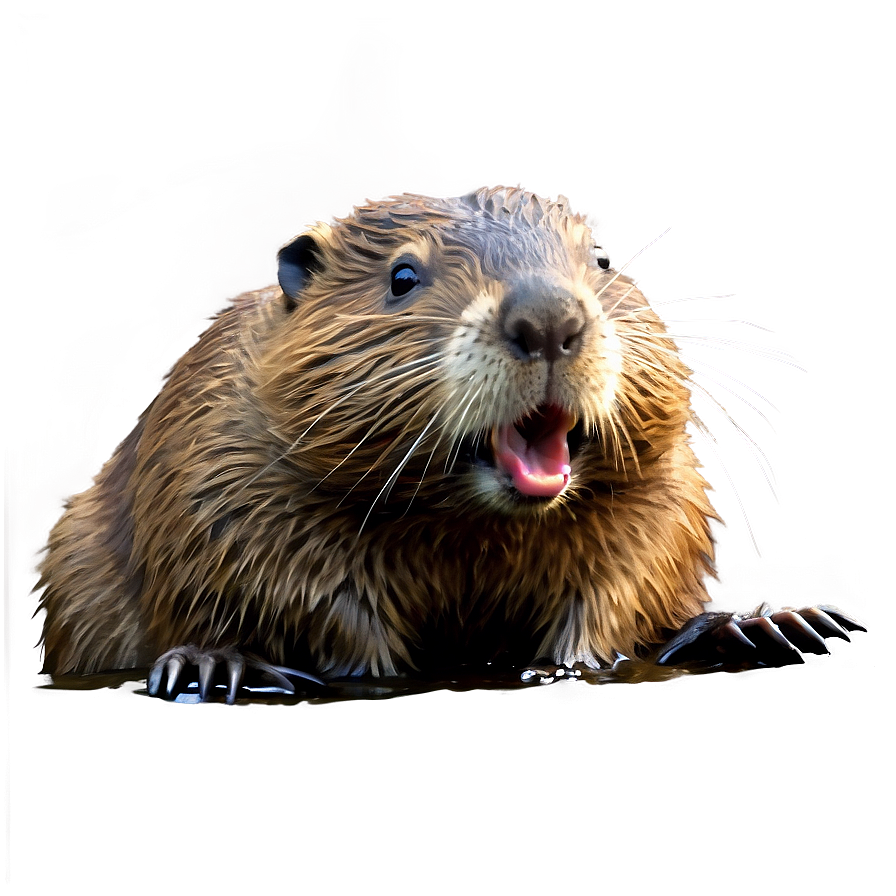 Realistic Beaver Illustration Png Vgf68