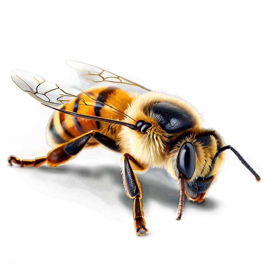 Realistic Bee Png 05232024