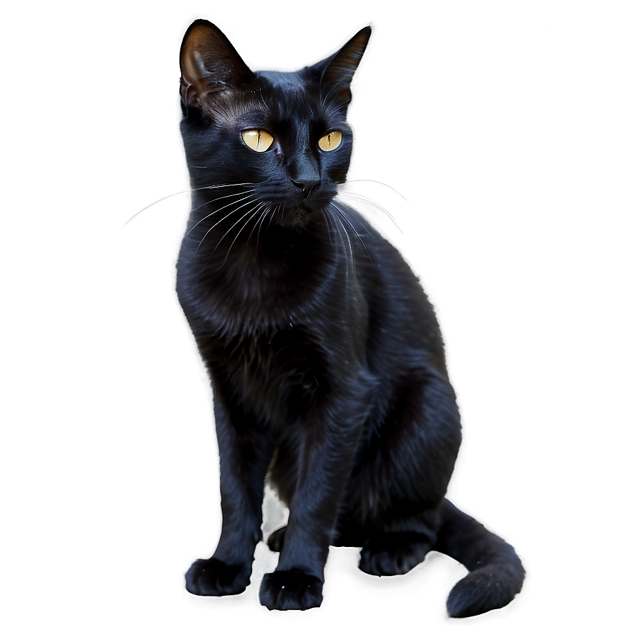 Realistic Black Cat Png Cee