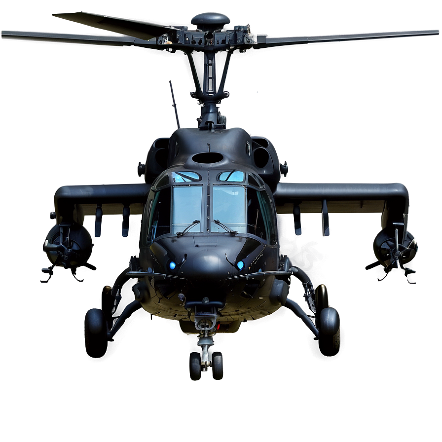 Realistic Black Hawk Helicopter Png Ket92