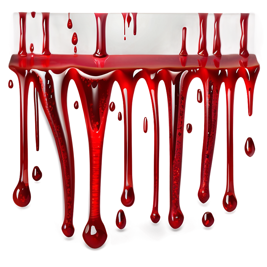 Realistic Blood Dripping Png 17