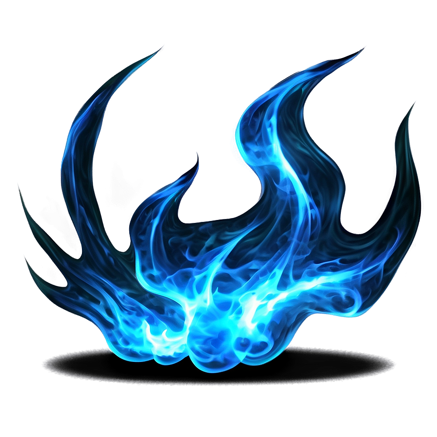 Realistic Blue Fire Effect Png Eay14