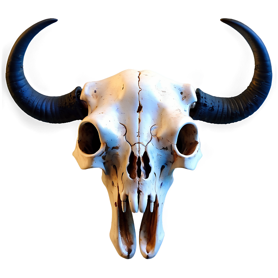 Realistic Bull Skull Png 06122024